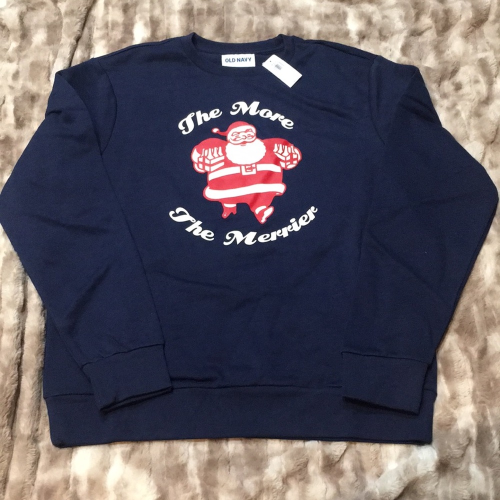 The More The Merrier Santa with Beer Old Navy